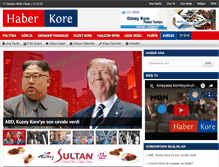 Tablet Screenshot of haberkore.com